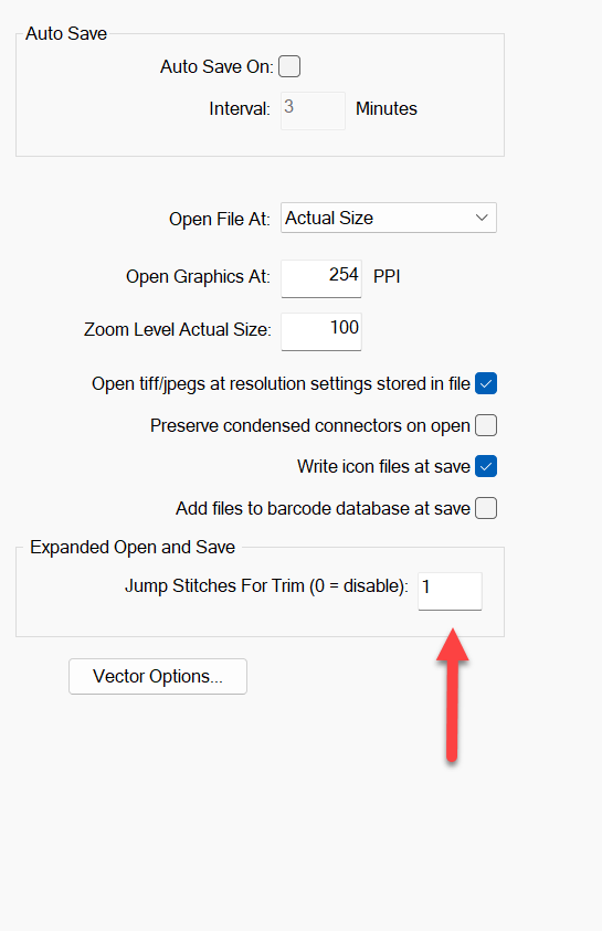 Adjusting Jump Stitches for Trim MELCO Help Center